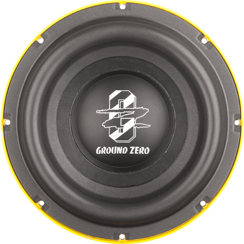 Ground Zero GZPW10SPL 10 Inch 25cm 6500 Watts SPL Dual 1.6-Ohm Car Subwoofer