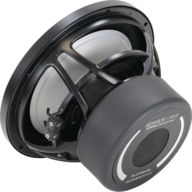 Ground Zero Plutonium GZPW10SQX 25CM 10" 700 Watts SPL Competition Car Subwoofer