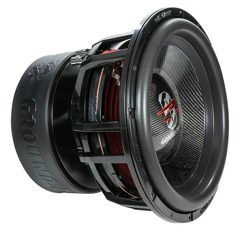 Ground Zero Plutonium GZPW 15C - 15 Inch 6500 Watts RMS Subwoofer
