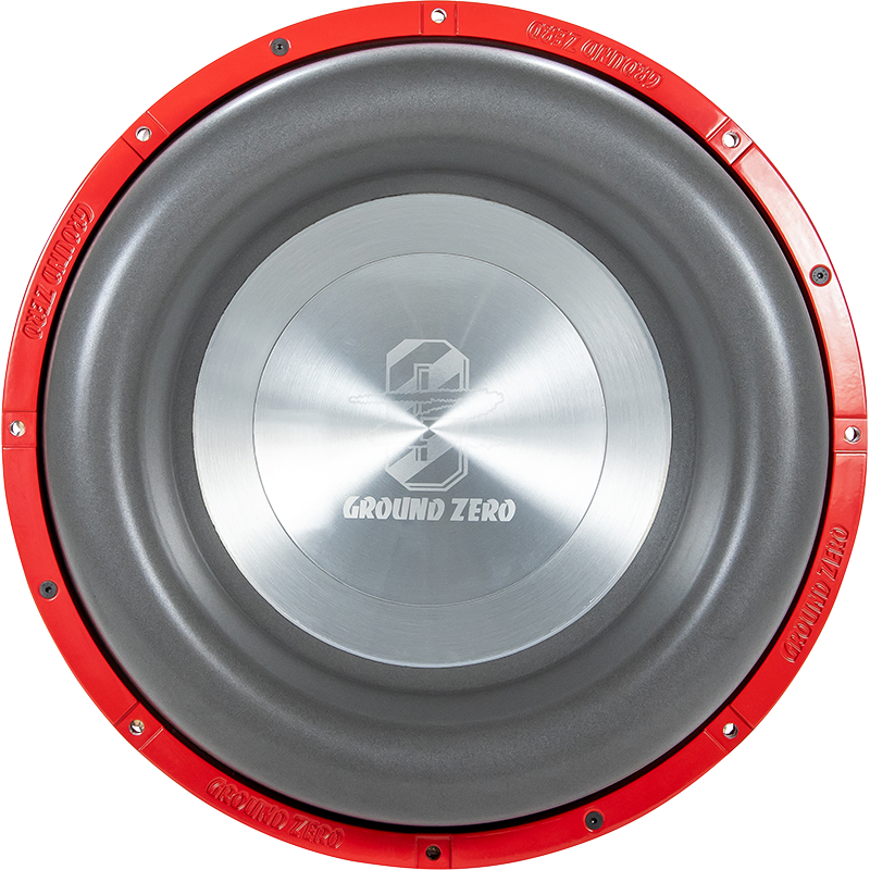 Ground Zero Plutonium GZPW15XMAX-II - 15 Inch 6500 Watts RMS Subwoofer