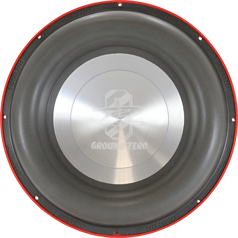 Ground Zero GZPW15Xmax 15" Inch 38cm 6000 Watts SPL Xmax Dual 1-Ohm Car Sub Subwoofer