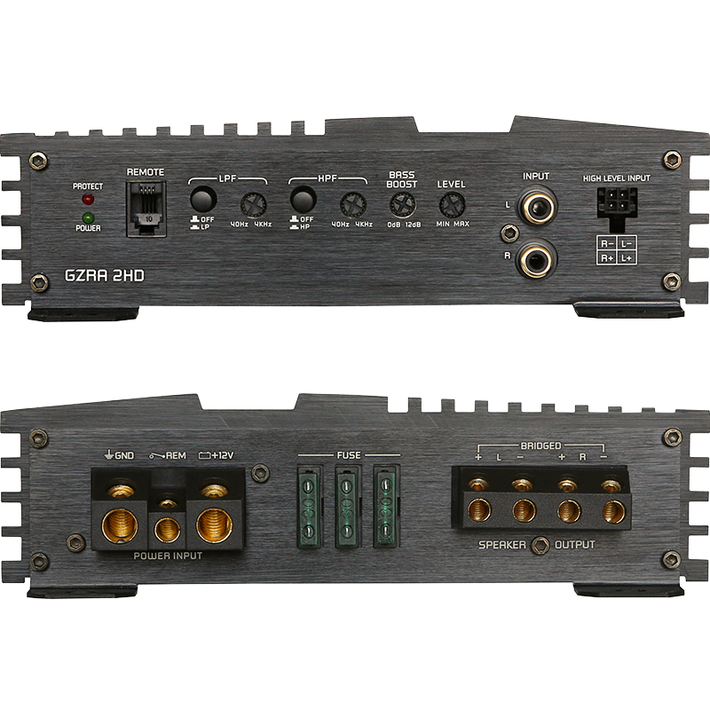Ground Zero GZRA2HD Radioactive 2-channel high-performance class D amplifier