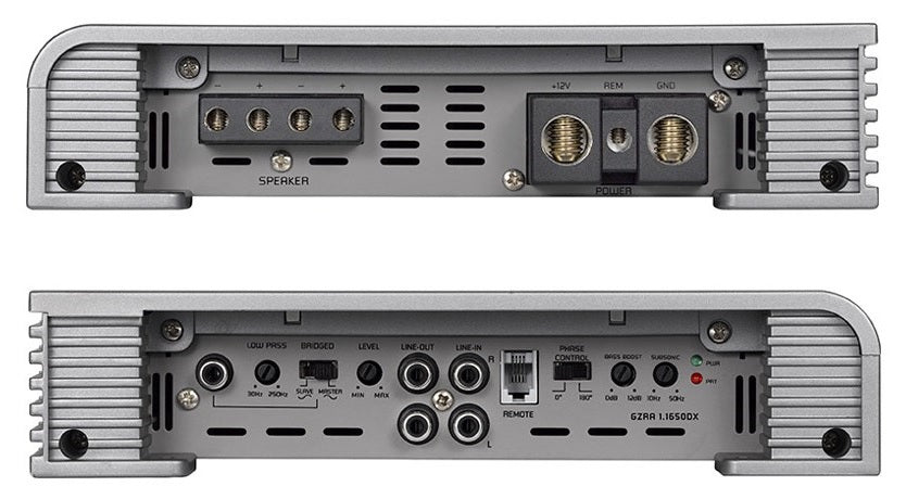 Ground Zero Radioactive GZRA 1.1650DX Monoblock Class-D Amplifier w/ Bass Knob Included