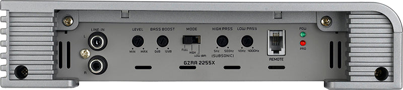 Ground Zero Radioactive GZRA 2255X 2 Channel Amplifier - 2 x 250W RMS