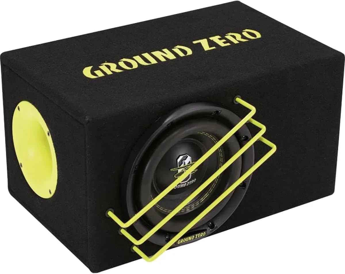 Ground Zero GZRB20SPL 20 cm / 8" 700W SPL Loaded Subwoofer Enclosure