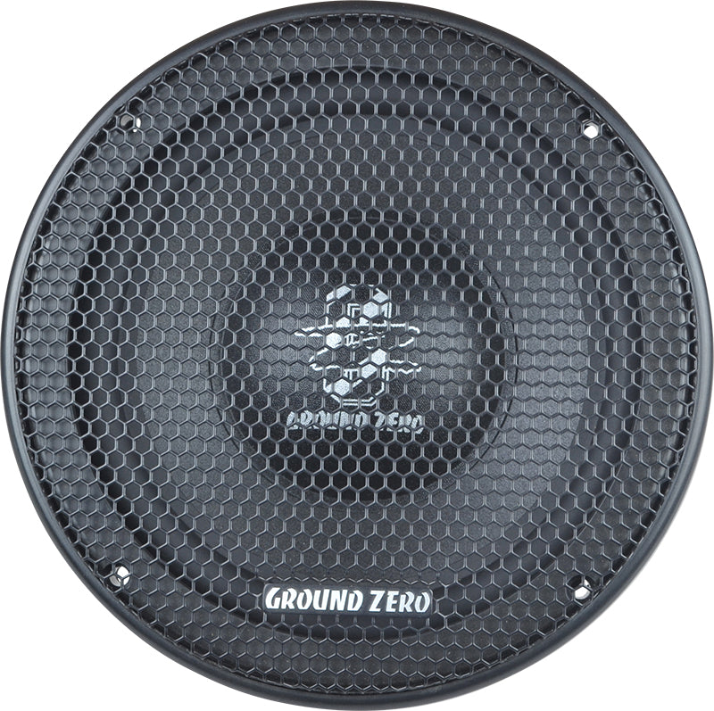 Ground Zero Radioactive GZRC 165NEO-IV 165mm 6.5" 2-Way Flat Component Speakers 170W