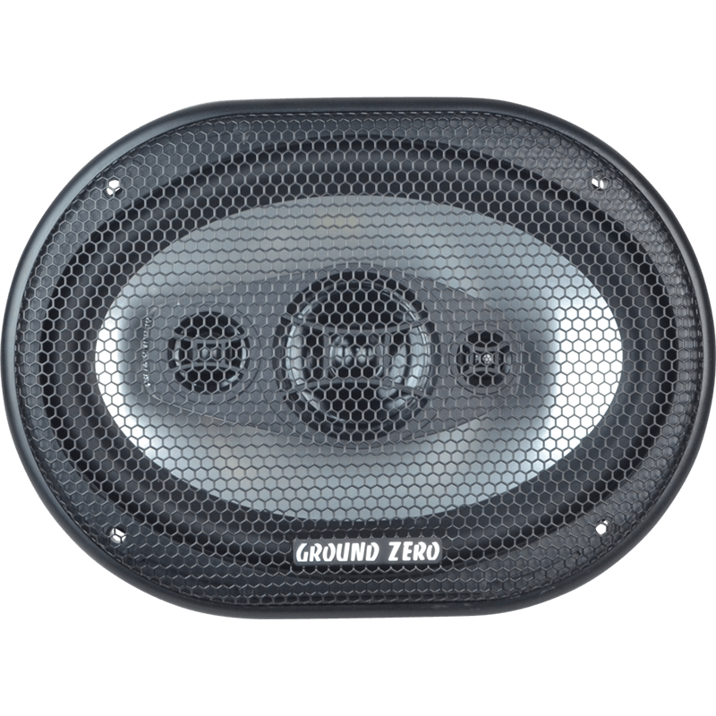 Ground Zero GZRF69AL 6x9" 3-way Coaxial Speakers 200w