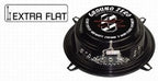 Ground Zero Radioactive GZRF13FXII 13cm 5.25" 2 Way Coaxial Speakers 100w Extra Flat