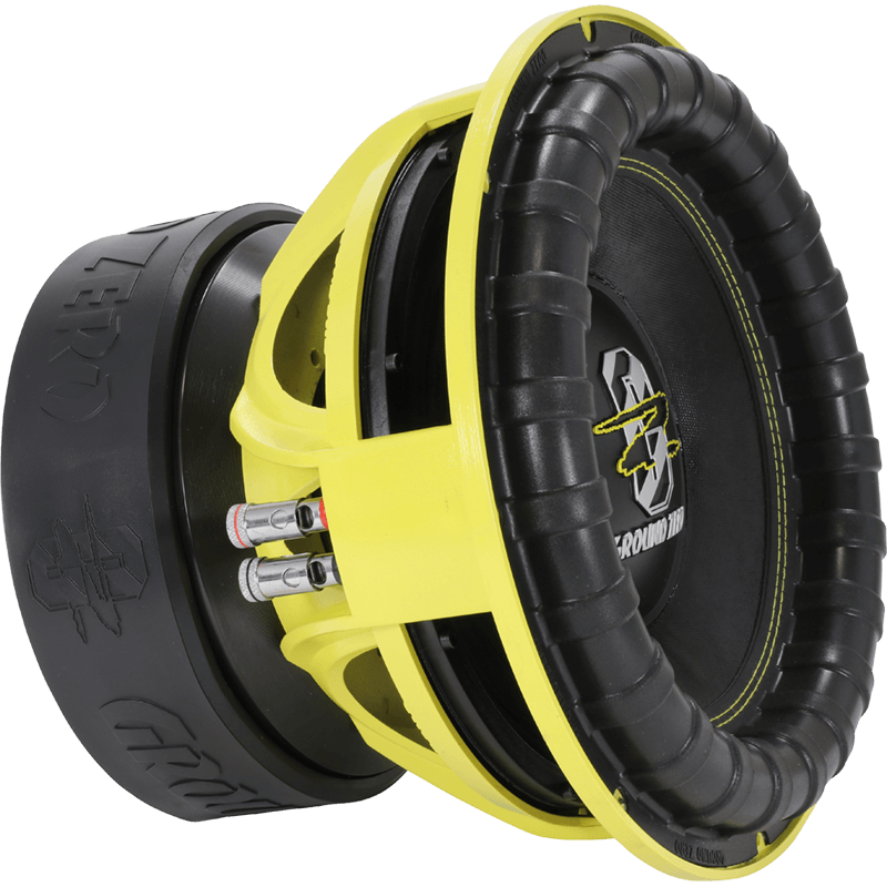 Ground Zero GZNW15SPL XFlex 15 Inch 38cm 5500 Watts Dual 1-Ohm SPL XFlex Car Sub Subwoofer