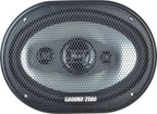 Ground Zero Radioactive GZRF69AL 6" x 9" 3-Way Coaxial Speakers 200W