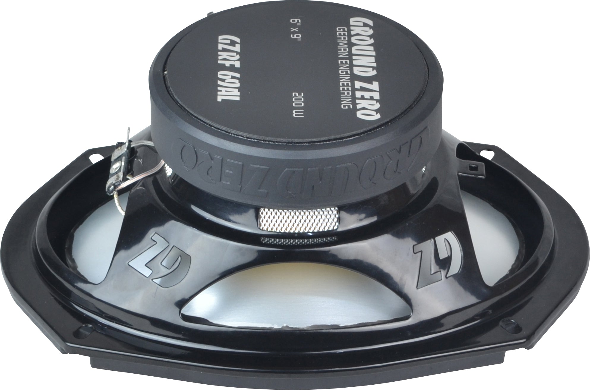 Ground Zero Radioactive GZRF69AL 6" x 9" 3-Way Coaxial Speakers 200W