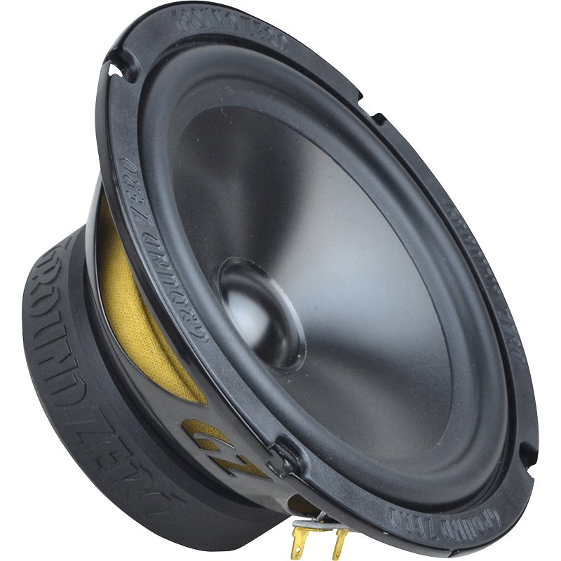 Ground Zero GZRC165.3SQ 6.5" Inch 16.5cm 350 Watts 4-Ohm 3-Way Component Car Speaker Set