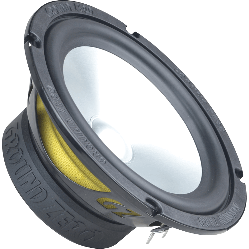 Ground Zero Radioactive GZRK16AL 165mm/6.5" 2-Way  Kick Midwoofer Component Speaker 160W