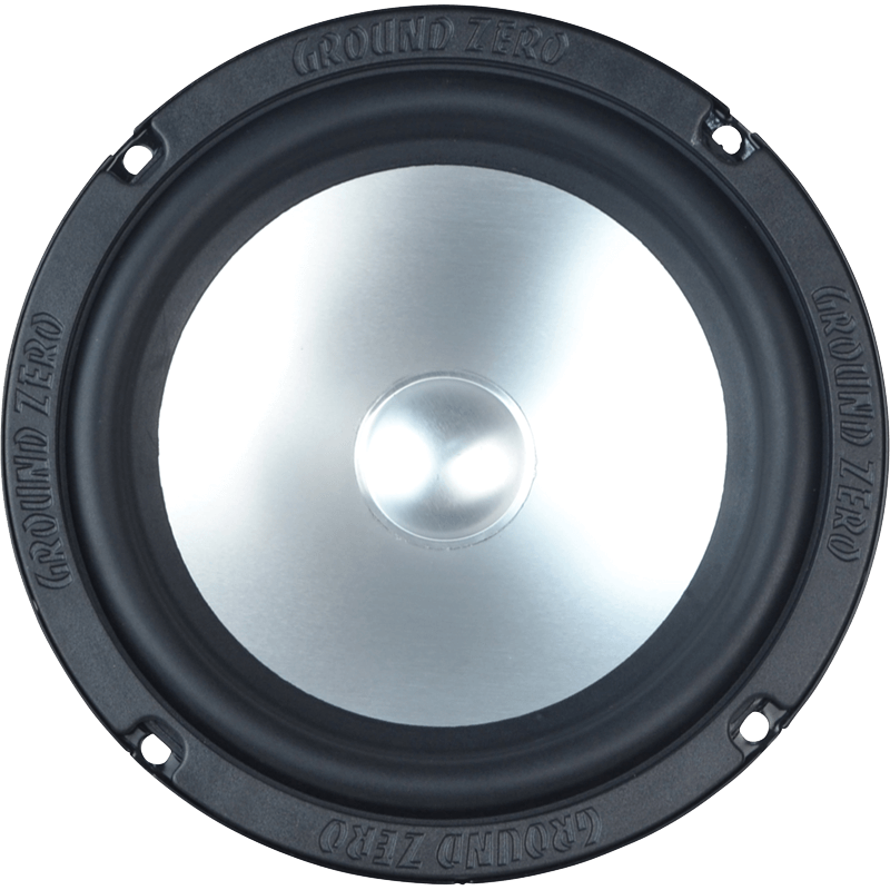 Ground Zero Radioactive GZRK16AL 165mm/6.5" 2-Way  Kick Midwoofer Component Speaker 160W