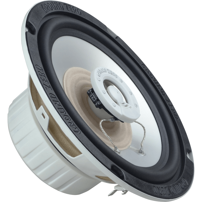 Ground Zero GZRM165X 6.5" Inch 16.5cm 120 Watts 4 Ohm 2-way Coaxial Marine Speakers