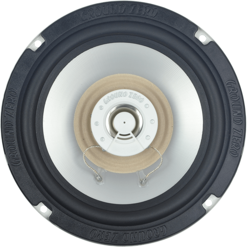 Ground Zero GZRM165X 6.5" Inch 16.5cm 120 Watts 4 Ohm 2-way Coaxial Marine Speakers