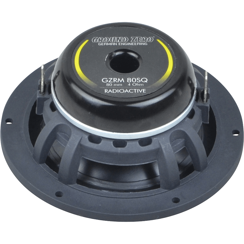Ground Zero Radioactive GZRM80SQ 80 mm / 3.15" 50 WRMS Marine Speakers