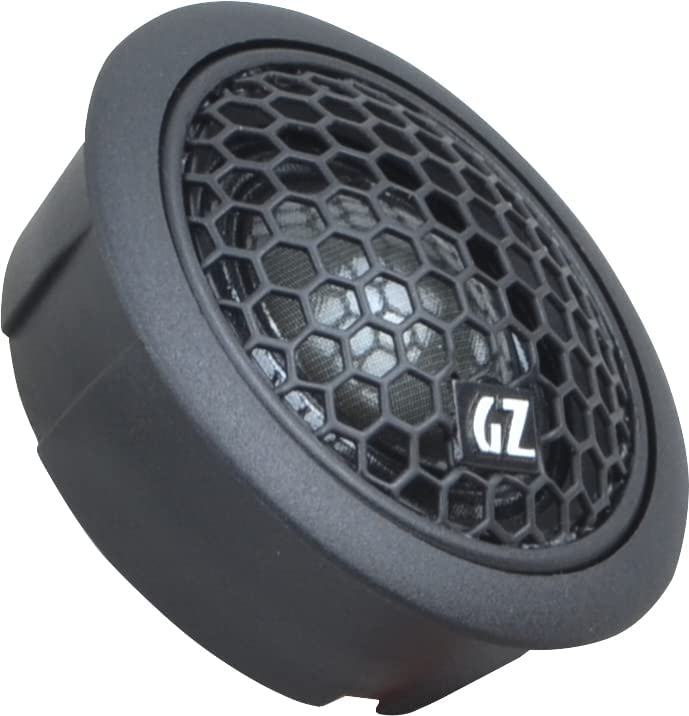 Ground Zero GZRT25SQ - 1" Inch / 25mm 3 Ohm 70 WRMS with Coated Silk Dome Tweeter