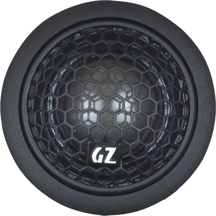 Ground Zero GZRT25SQ - 1" Inch / 25mm 3 Ohm 70 WRMS with Coated Silk Dome Tweeter
