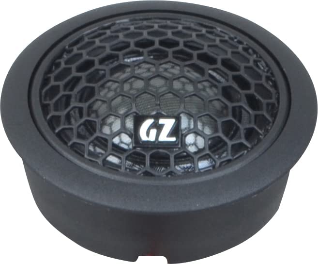 Ground Zero GZRT25SQ - 1" Inch / 25mm 3 Ohm 70 WRMS with Coated Silk Dome Tweeter