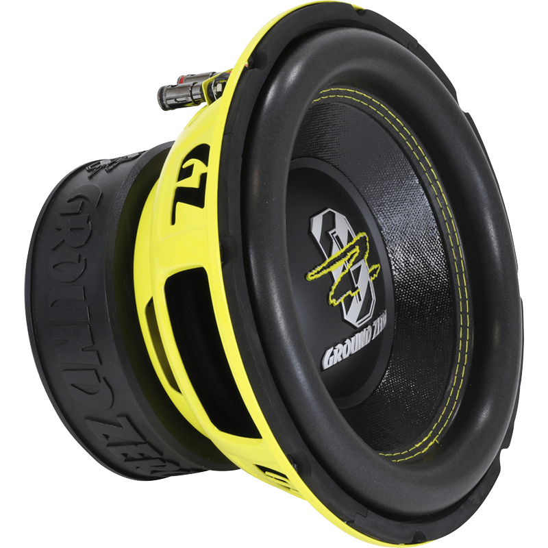 Ground Zero GZRW10XSPL 10 Inch 25cm 2 x 2 Ohm 1200 Watts SPL Car Sub Subwoofer