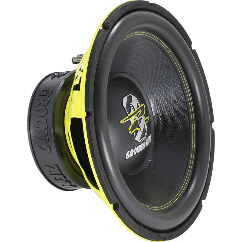 Ground Zero GZRW15XSPL 38 cm 15″ 1800 Watts 2 Ohm SPL Car Subwoofer