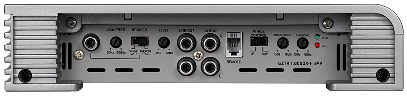 Ground Zero Titanium ZTA 1.800DX-II Monoblock Amplifier w/ Bass Knob Included