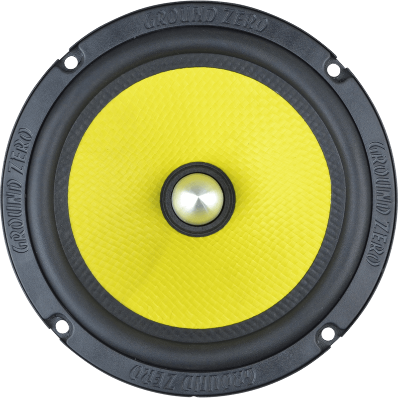Ground Zero GZTC165 6.5" Inch 165mm 150 Watts 2-Way Component 3-Ohm Car Speaker Set