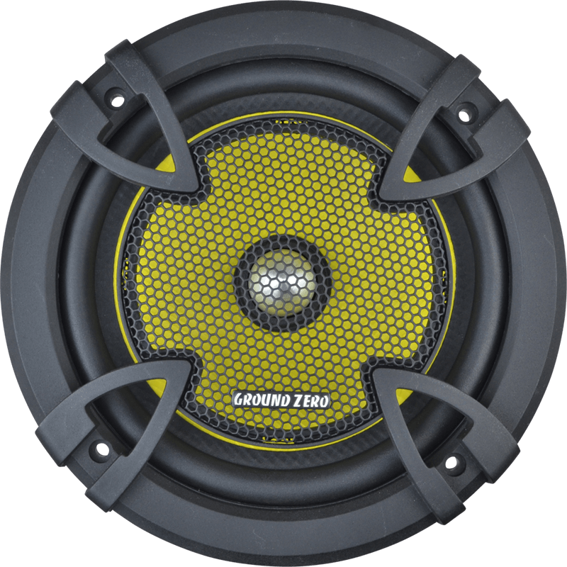 Ground Zero GZTC165 6.5" Inch 165mm 150 Watts 2-Way Component 3-Ohm Car Speaker Set