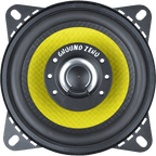 Ground Zero GZTF10 4 Inch 10cm 100 Watts 3-Ohm 2-Way Coaxial Car Speakers