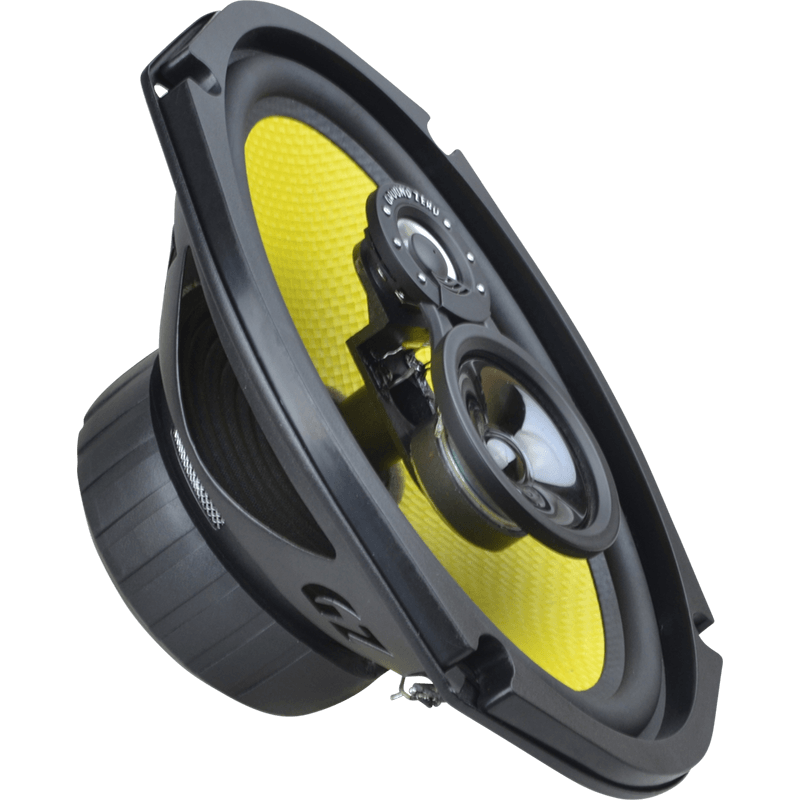 Ground Zero GZTF69 6x9" 3-way Coaxial Speakers 190w