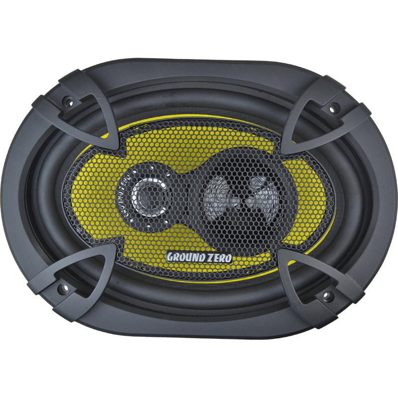 Ground Zero GZTF69 6x9" 3-way Coaxial Speakers 190w