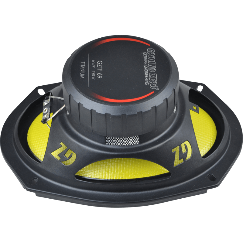 Ground Zero GZTF69 6x9" 3-way Coaxial Speakers 190w