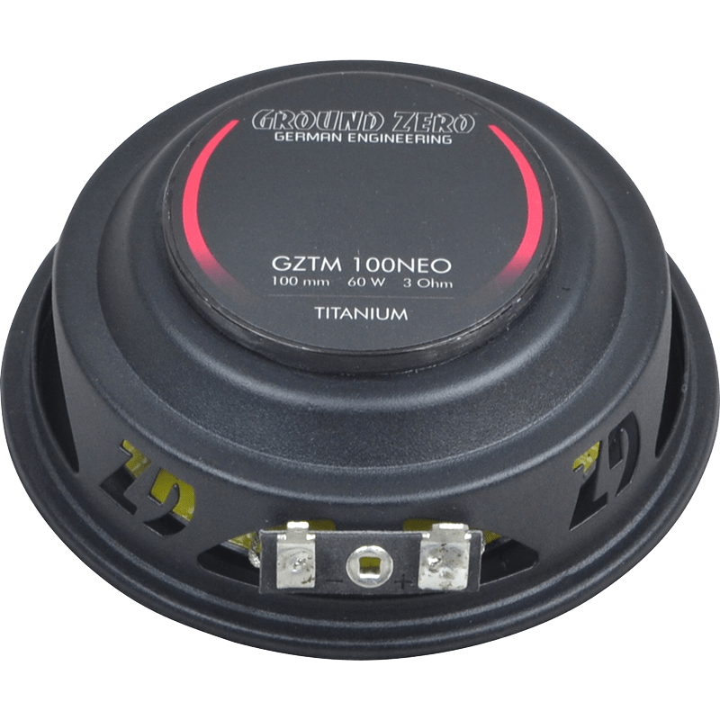 Ground Zero GZTC 165.3X-II Titanium 180W RMS 6.5" 3 Way Component Car Speakers