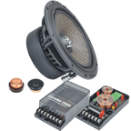 Ground Zero Uranium GZUC650SQX 16.5cm/6.5" 2 Way Component Speakers 220W