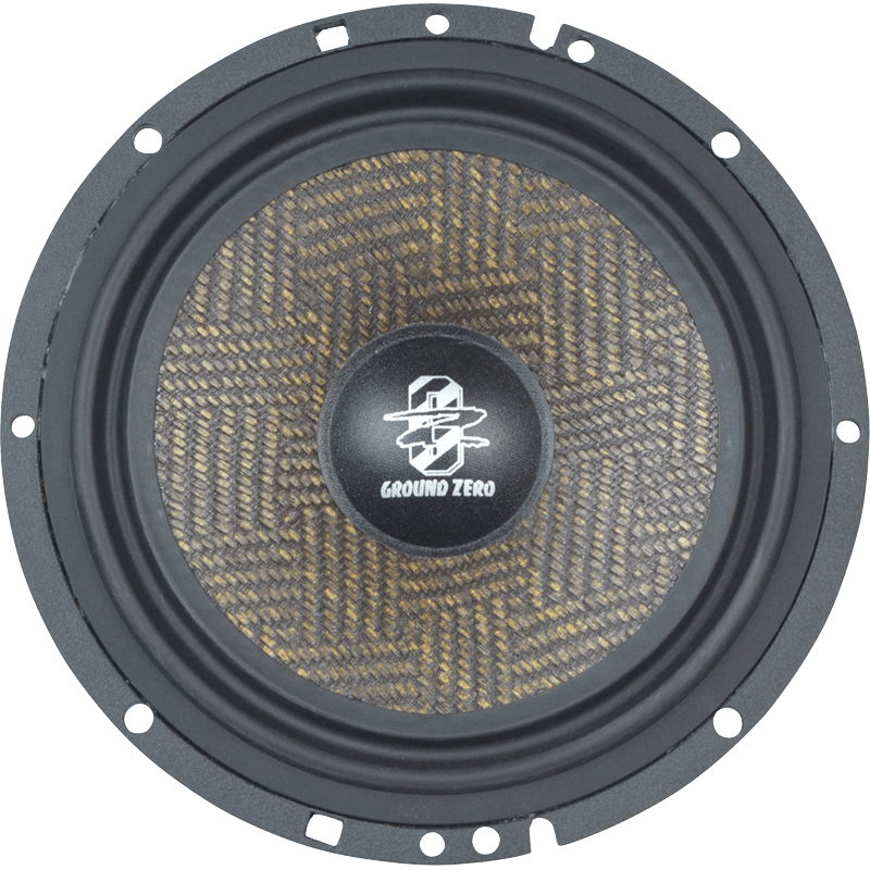 Ground Zero Uranium GZUC650SQX 16.5cm/6.5" 2 Way Component Speakers 220W