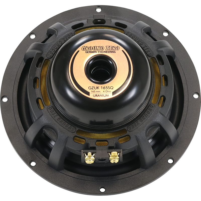 Ground Zero GZUK65SQ 16.5 cm / 6.5" Midwoofer - 120 / 200W Car Speakers