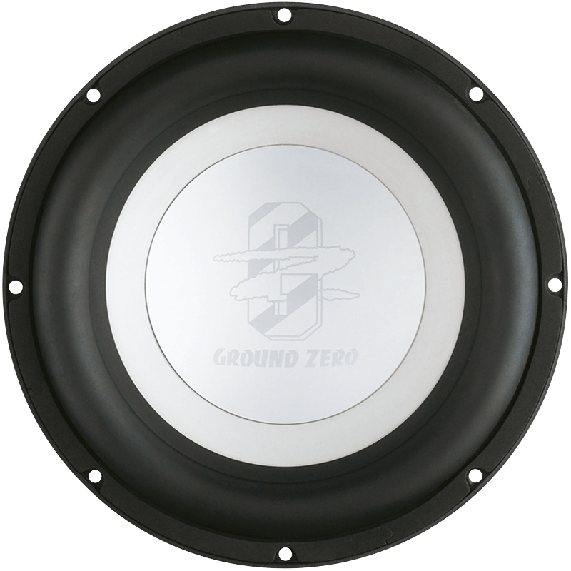 Ground Zero GZUP10 10 Inch 25cm Aluminium Cone Passive Radiator Subwoofer