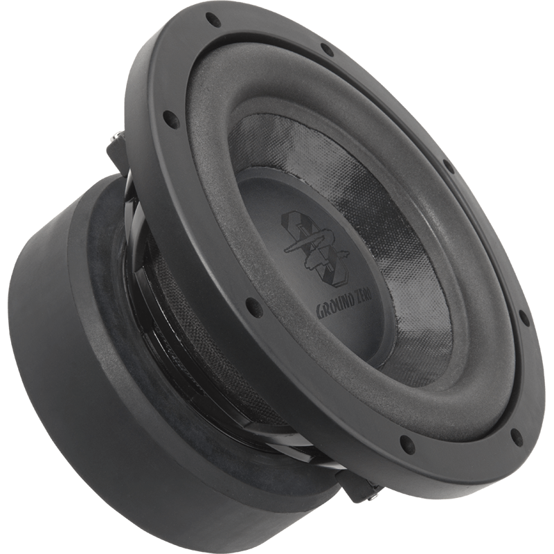 Ground Zero Uranium GZUW8SQX 20cm 8" 300 Watts RMS 2 x 2 Ohm Car Subwoofer
