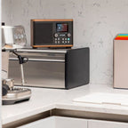 PURE Classic H4 DAB+/FM Radio with Bluetooth - Coffee Black/Walnut