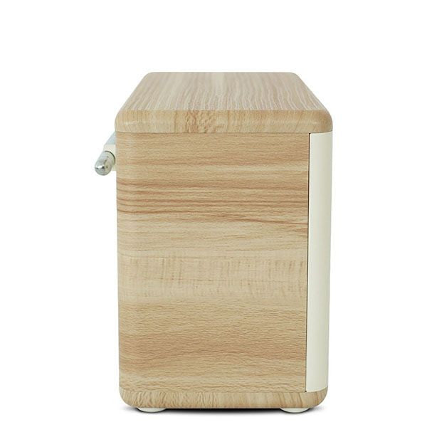 PURE Classic H4 DAB+/FM Radio with Bluetooth - Cotton White/Oak