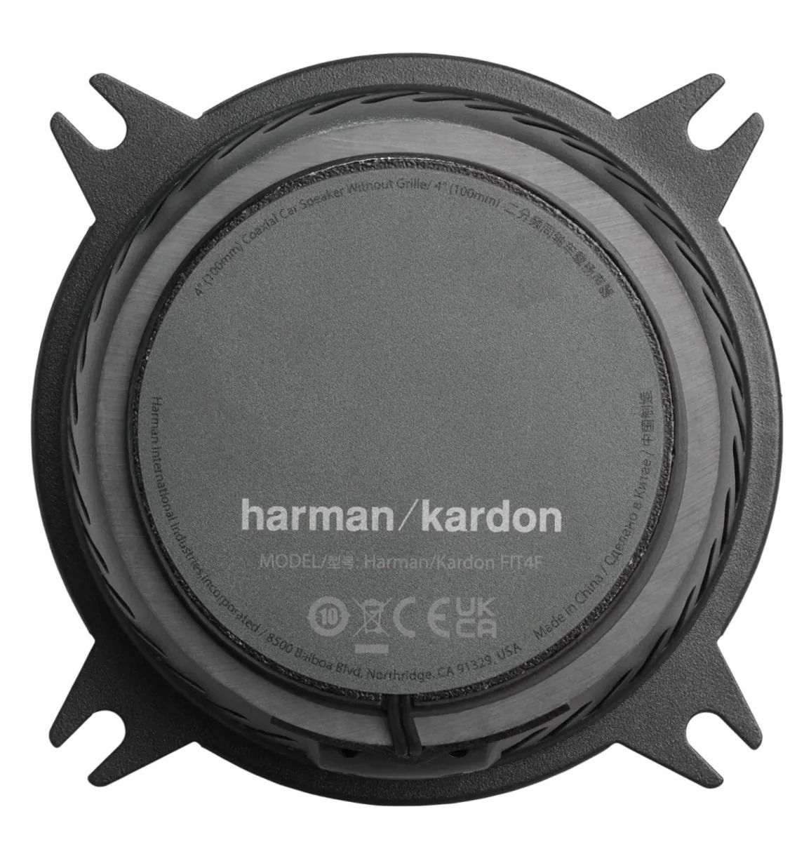 Harman Kardon FIT 4F - Fit Series 4 inch 105 Watt  Hi-Res 2-way Coaxial Car Speakers