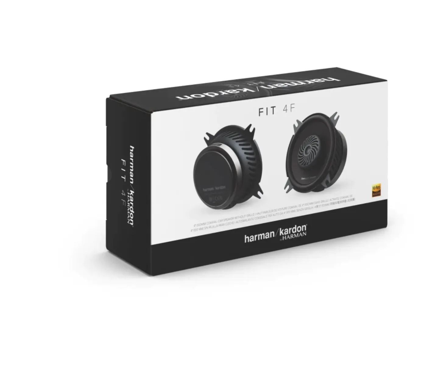 Harman Kardon FIT 4F - Fit Series 4 inch 105 Watt  Hi-Res 2-way Coaxial Car Speakers