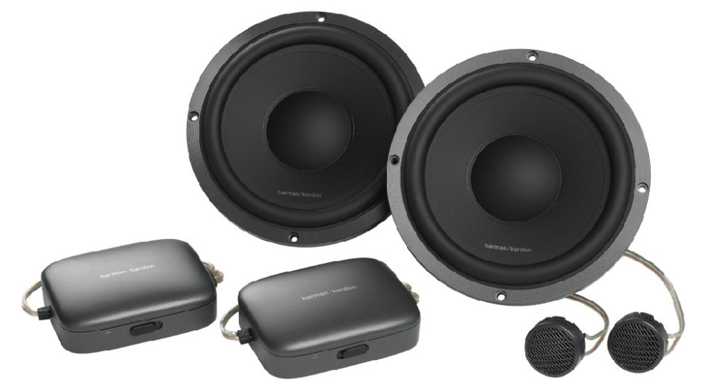 Harmon Kardon FLOW 601CF 6.5" (165mm) 2-Way Car Component Speakers 720W