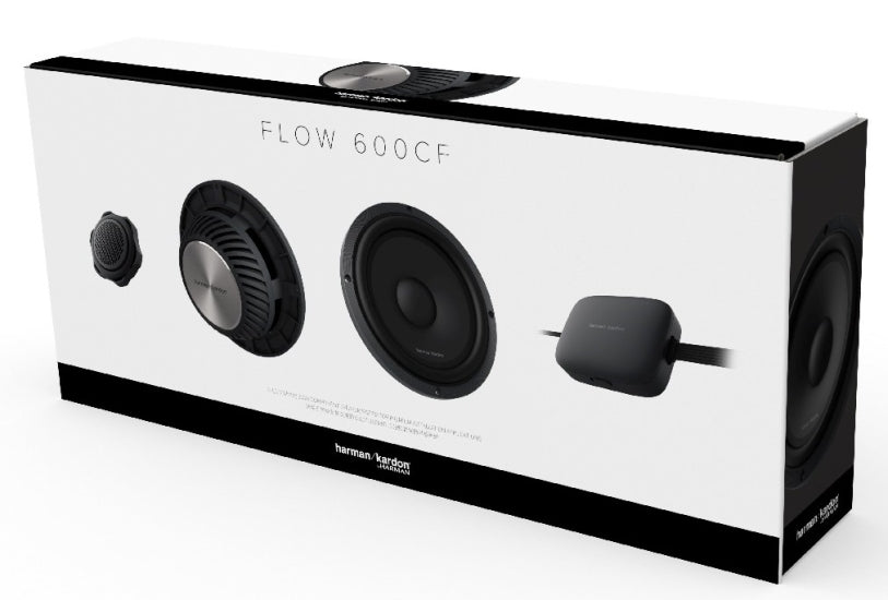 Harmon Kardon FLOW 601CF 6.5" (165mm) 2-Way Car Component Speakers 720W