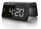 Caliber HCG019QI-BA Alarm Clock With Wireless Charging – Black