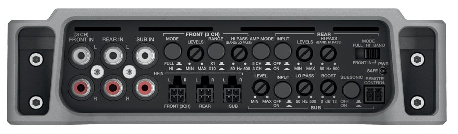 Hertz HCP5MD - 5 Channel Marine Stereo Amplifier 4X65W + 1X200W RMS