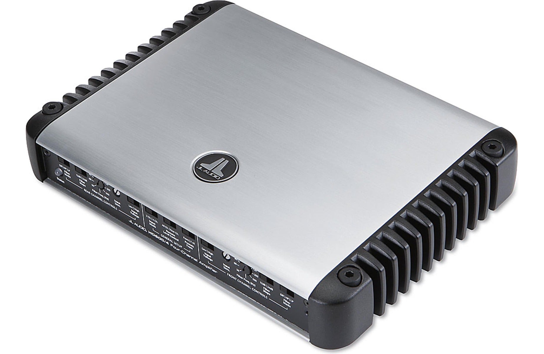 JL Audio HD600/4 600W 4-Channel Class D, HD Series Small Profile Amplifier with R.I.P.S. Technology