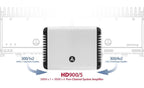 JL Audio HD900/5 900W 5-Channel Class D, HD Series Small Profile Amplifier with R.I.P.S. Technology