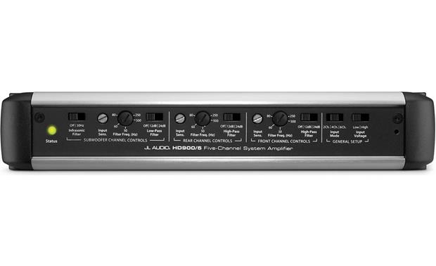 JL Audio HD900/5 900W 5-Channel Class D, HD Series Small Profile Amplifier with R.I.P.S. Technology
